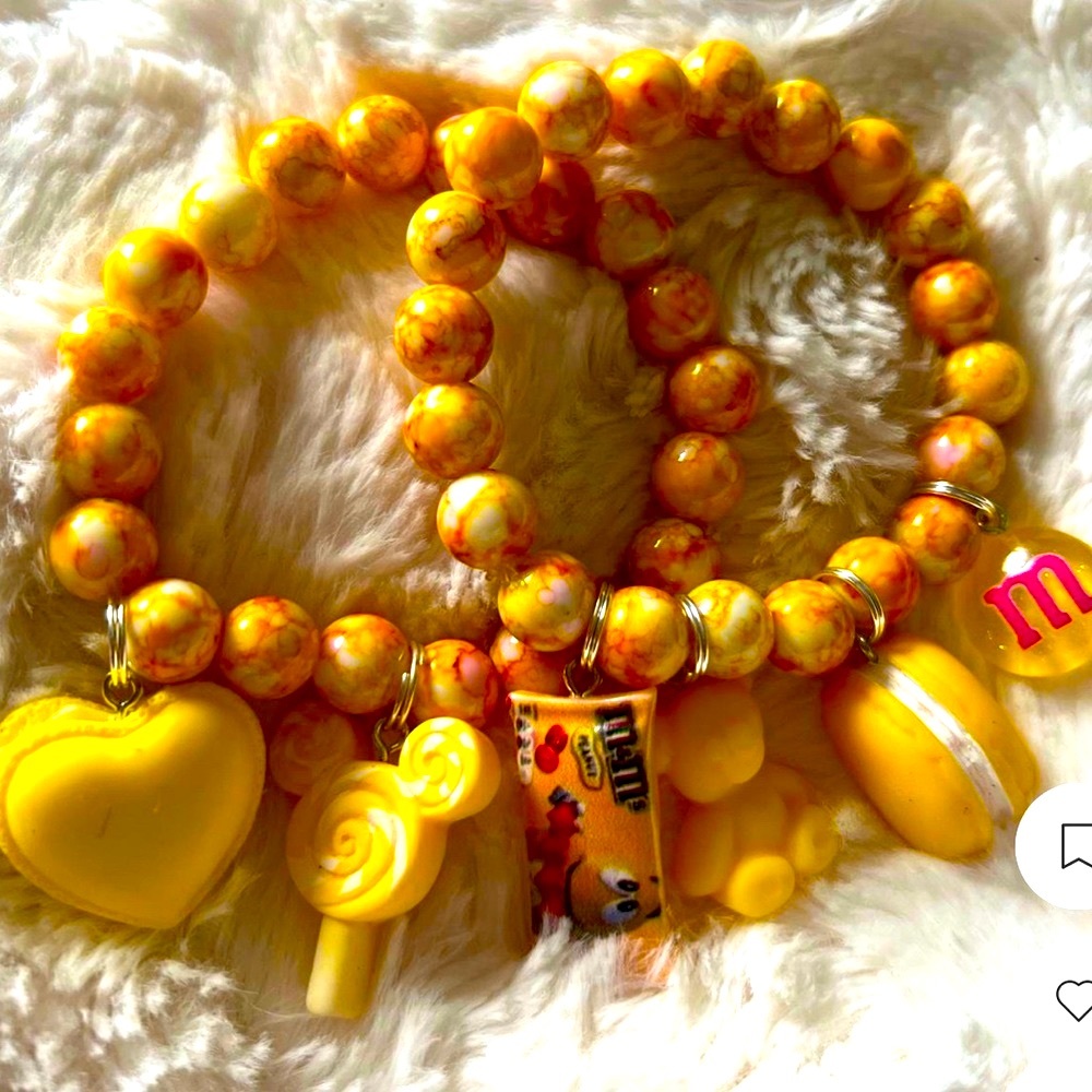 Two piece children’s charm bracelet fit size 5 1/2- 6 stretch fit